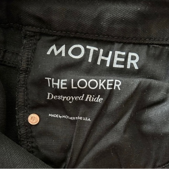 Mother The Looker in Destroyed Ride Jeans - Picture 2 of 8
